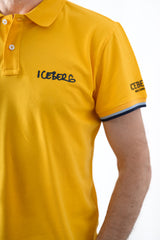 Iceberg Tricou barbati guler si maneca scurta Galben HB0006-GLB