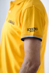 Iceberg Tricou barbati guler si maneca scurta Galben HB0006-GLB