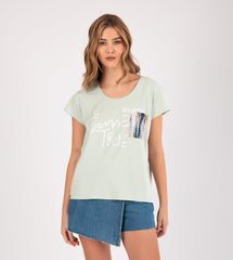 Anekke Tricou dama maneca scurta 38271 109 GREEN HD0005-GRN
