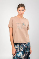 Anekke Tricou dama maneca scurta 41271 303 TAUPE HD0013-TPE