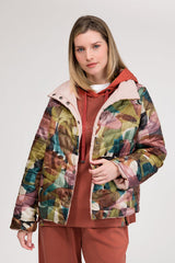 Anekke Jacheta reversibila dama 42273 104 MULTICOLOR HD0043-MULTI