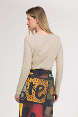 Anekke Bluza dama maneca lunga 42271 322 BEIGE HD0063-BEIG