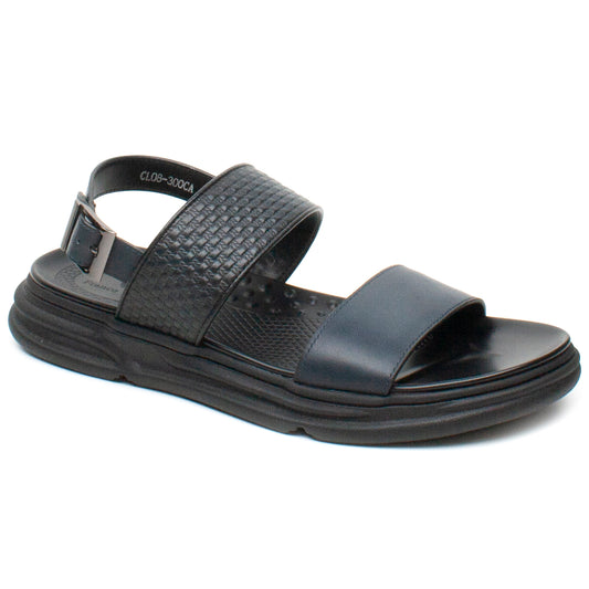 Franco Gerardo Sandale barbati 08 300A negru IB2275-NG