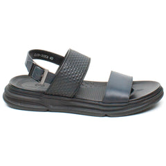 Franco Gerardo Sandale barbati 08 300A negru IB2275-NG