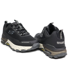 Skechers Pantofi barbati waterproof 237304 Max Protect Fast Track BLACK/GRAY IB2304-BKGY