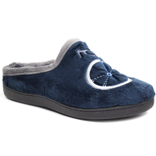 ROAL Papuci casa barbati BICI R12227 bleumarin IB2441-BLM
