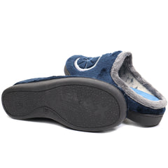 ROAL Papuci casa barbati BICI R12227 bleumarin IB2441-BLM