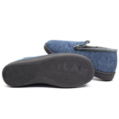 ROAL Papuci casa barbati R12018 bleumarin IB2464-BLM