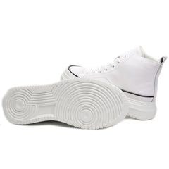 Franco Gerardo Ghete barbati sport piele naturala B22302 alb IB2468-ALB