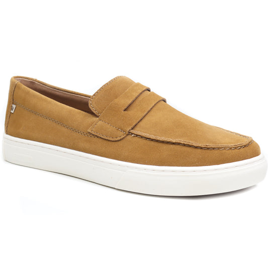 Rieker Pantofi barbati U0703 22 cognac velur IB2499-CGNV