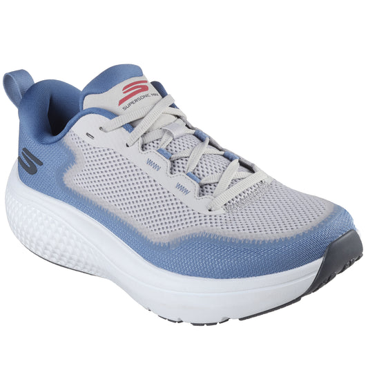 Skechers Pantofi barbati sport GO RUN SUPERSONIC MAX 246086 BLUE/GRAY IB2505-BLGY