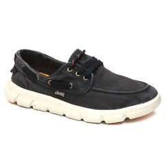 JEEP Pantofi barbati TABASCO BOAT JM41031A BLACK IB2526-BLK