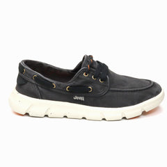 JEEP Pantofi barbati TABASCO BOAT JM41031A BLACK IB2526-BLK