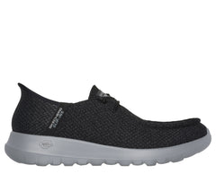 Skechers Pantofi barbati sport GO WALK MAX HALYCO 216285 BLACK/GRAY IB2551-BKGY