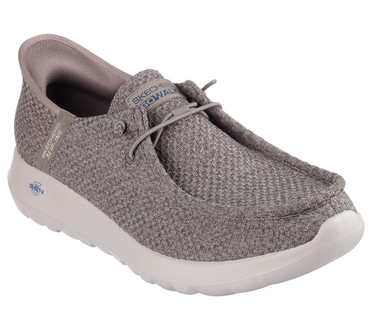 Skechers Pantofi barbati sport GO WALK MAX HALYCO 216285 TAUPE IB2551-TPE