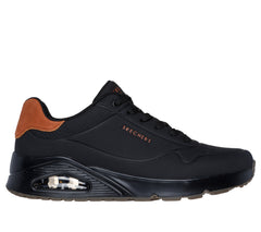 Skechers Sneakers barbati UNO SUITED ON AIR 183004 BBK IB2560-BBK