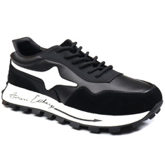 Franco Gerardo Pantofi barbati 6372 negru IB2576-NG