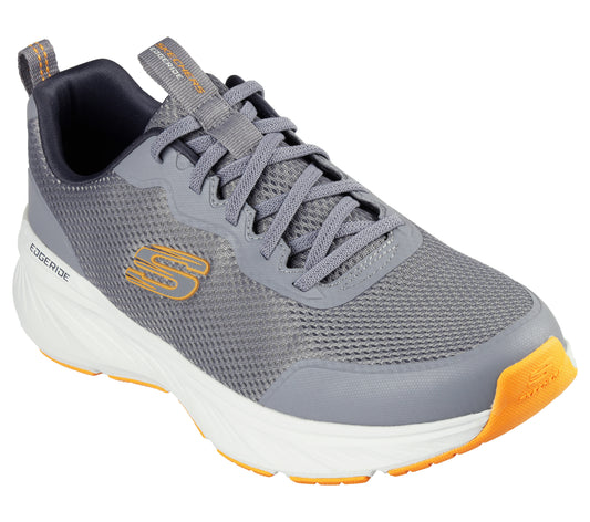 Skechers Pantofi barbati sport EDGERIDE REKZE 232835 GRAY/ORANGE IB2579-GYOR