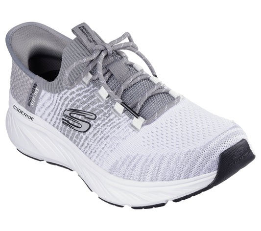 Skechers Pantofi barbati sport Slip Ins EDGERIDE RAYGO 232932 WHITE/GRAY IB2580-WGY