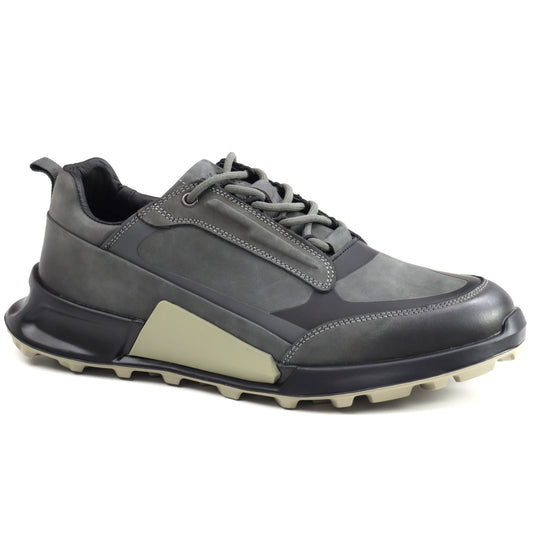 Franco Gerardo Pantofi barbati 10512 gri nubuk IB2652-GRIN