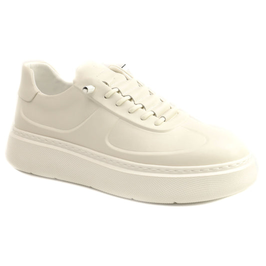 Mels Pantofi barbati 1863 WHITE IB2677-WHT