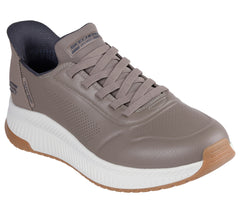 Skechers Pantofi barbati sport Slip Ins BOBS SQUAD 4 DIRECT STEP 118424 TAUPE IB2680-TPE