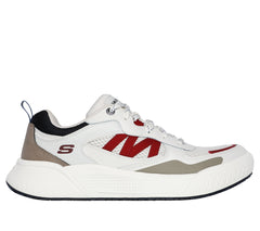 Skechers Pantofi barbati sport RELAXED FIT CYRUS SUNSPOT 211007 WHITE IB2682-WHT