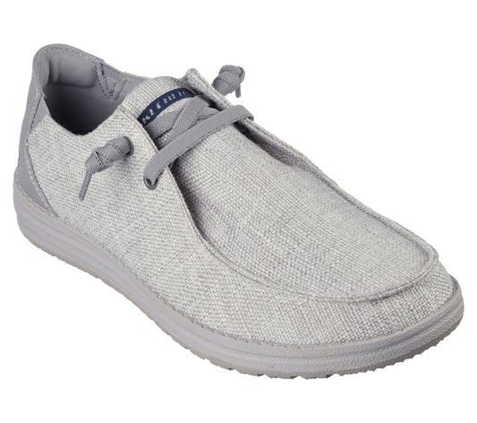 Skechers Pantofi barbati RELAXED FIT MELSON NELA 210726 GRAY IB2683-GRY