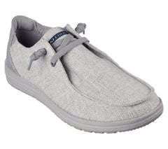 Skechers Pantofi barbati RELAXED FIT MELSON NELA 210726 GRAY IB2683-GRY