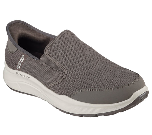 Skechers Pantofi barbati Slip Ins EQUALIZER 5.0 DRAYZE 232926 TAUPE IB2687-TPE