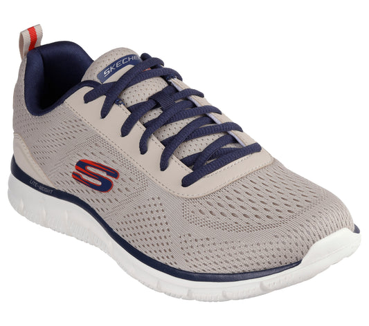 Skechers Pantofi barbati sport TRACK LESHUR 232758 TAUPE/NAVY IB2688-TPNV