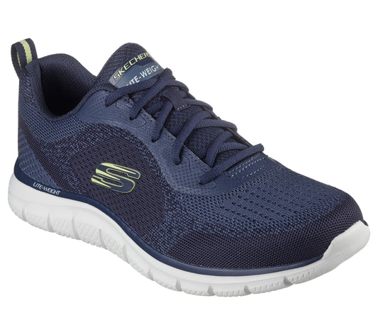 Skechers Pantofi barbati sport TRACK GLENDOR 232699 NAVY/LIME IB2689-NVLM