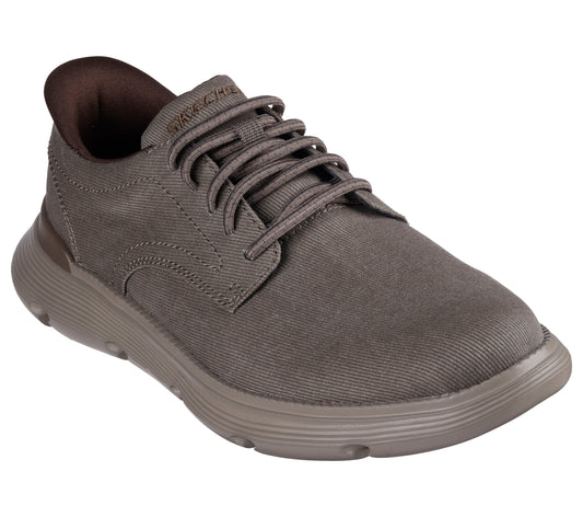 Skechers Pantofi barbati Slip Ins GARZA CLIVE 205352 DARK TAUPE IB2693-DKTP