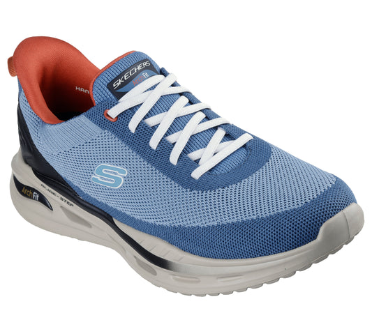 Skechers Pantofi barbati sport Slip Ins ARCH FIT ORVAN KINCADE 210994 AQUA IB2695-AQUA
