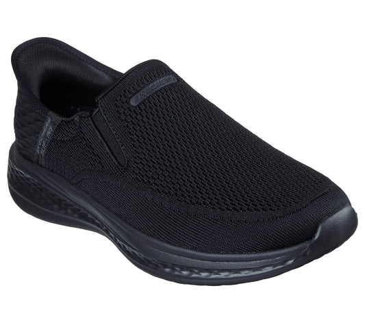 Skechers Pantofi barbati Slip Ins SLADE DEACON 210887 BBK IB2698-BBK