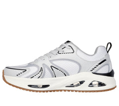 Skechers Pantofi barbati sport UNO EGO AURAIR 183302 WHITE/SILVER IB2700-WSL