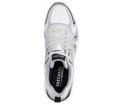 Skechers Pantofi barbati sport UNO EGO AURAIR 183302 WHITE/SILVER IB2700-WSL