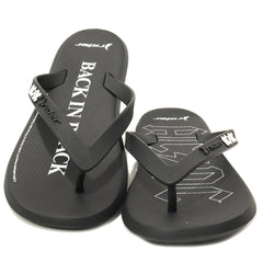 Rider Slapi barbati Bands ACDC Thong 82799 21194 BLACK/WHITE IB2732-BKW