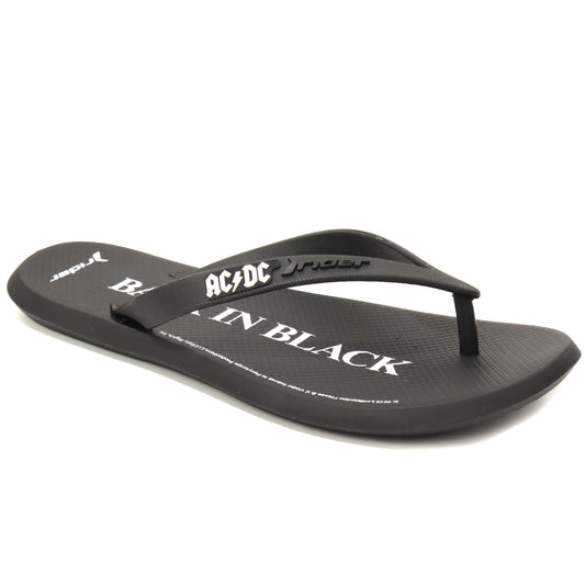 Rider Slapi barbati Bands ACDC Thong 82799 21194 BLACK/WHITE IB2732-BKW