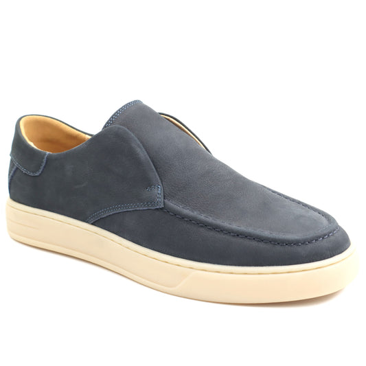 Franco Gerardo Pantofi barbati piele naturala 02 203 BLUE IB2767-BLU