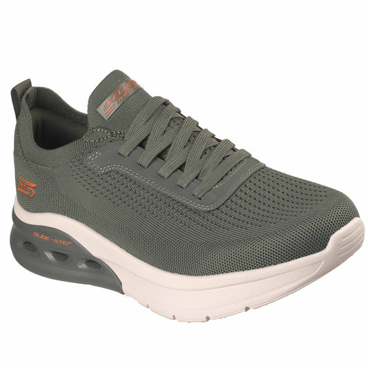 Skechers Pantofi barbati sport BOBS ARC WAVES 2.0 CLASS FORM 118344 OLIVE IB2798-OLV