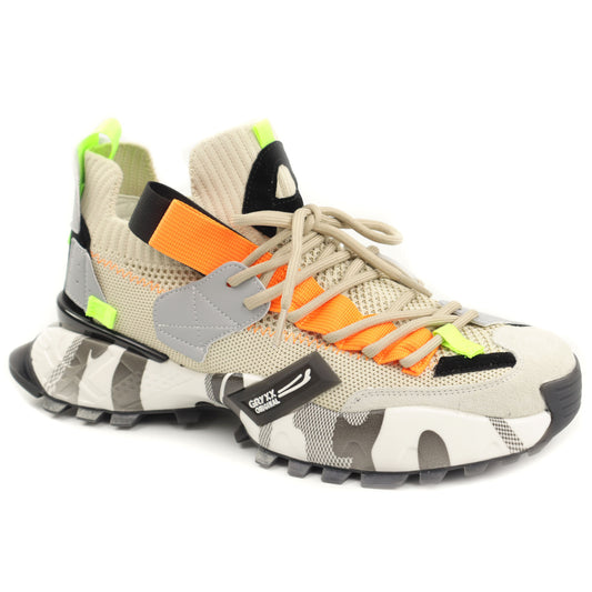 GRYXX Pantofi barbati 4S18159J 03 Z BEIGE/MULTICOLOR IB2813-BMLT