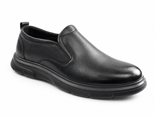 Mels Pantofi barbati piele naturala BW25503 BLACK IB2818-BLK