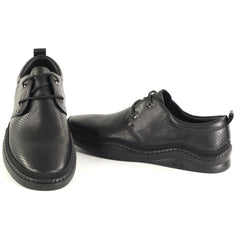 Otter Pantofi barbati vara piele naturala E6E660008A 01 N negru IB2823-NG