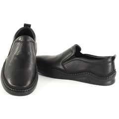 Otter Pantofi barbati vara piele naturala E6E660007A 01 N negru IB2824-NG