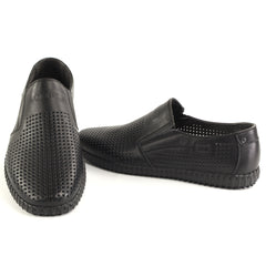 Otter Pantofi barbati vara piele naturala 85DT80005A 01 N BLACK IB2827-BLK