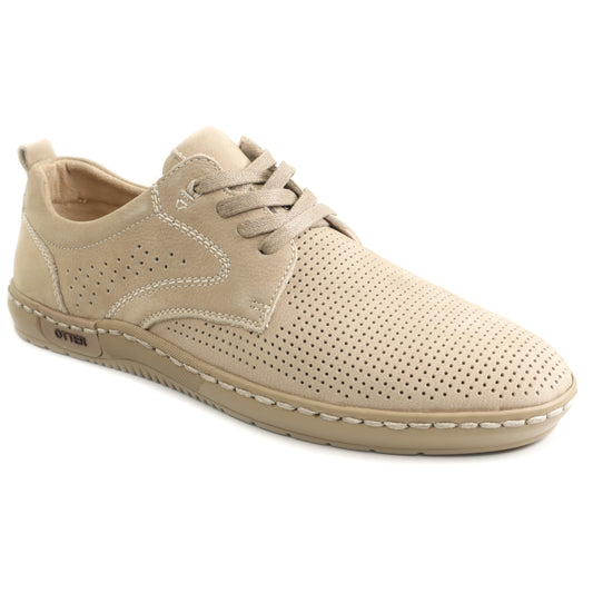Otter Pantofi barbati vara piele naturala 85DT80010A 03 2 BEIGE IB2830-BEIGE