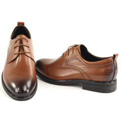 Otter Pantofi barbati piele naturala E6E670004C 16 N cognac IB2833-CGN