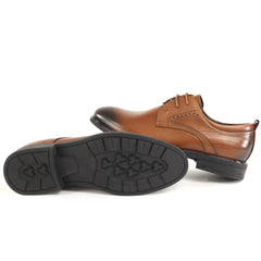 Otter Pantofi barbati piele naturala E6E670004C 16 N cognac IB2833-CGN