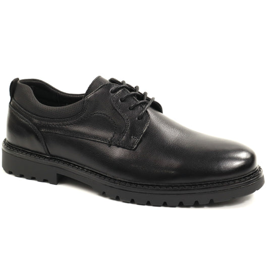 Otter Pantofi barbati piele naturala 1DT90005A 01 N negru IB2863-NG